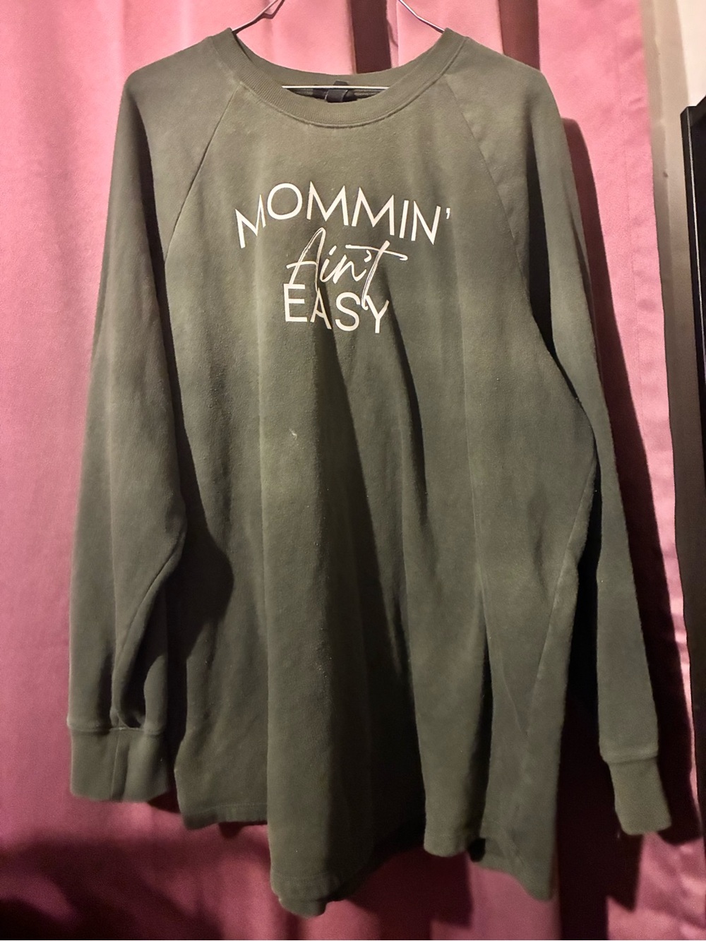 torrid Olive Crewneck Sweatshirt with White Script